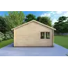 Gartenhaus Holz VIOLA 6x4.2, 44mm, linke Seite