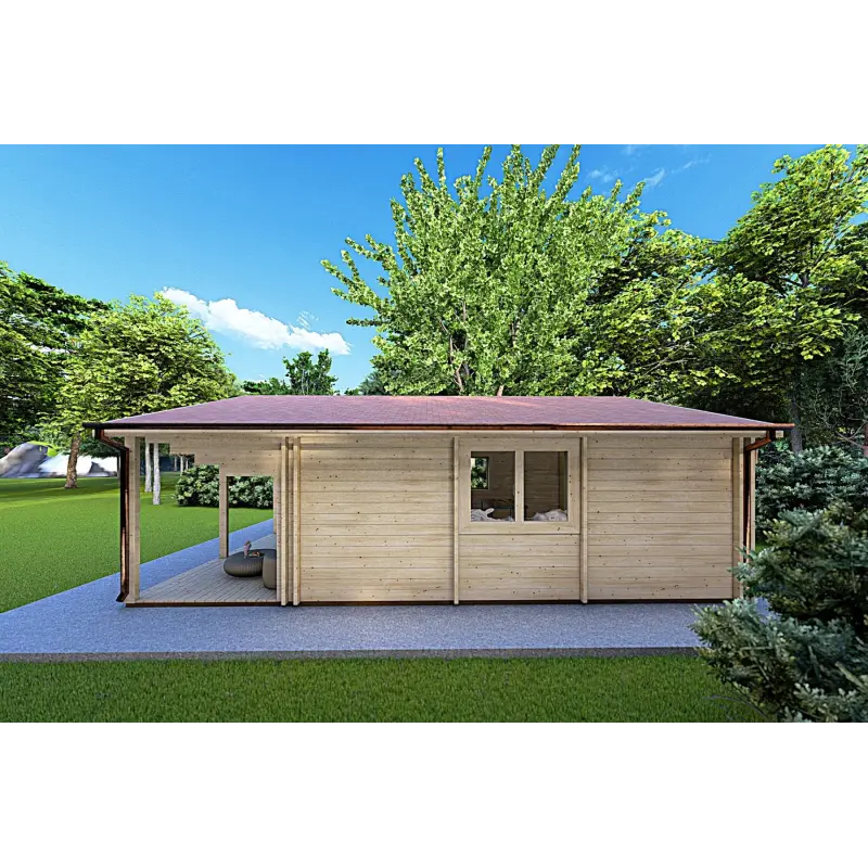 Abgelegenes Haus PERLA 6x6, 44/100/44 mm, rechte Seite