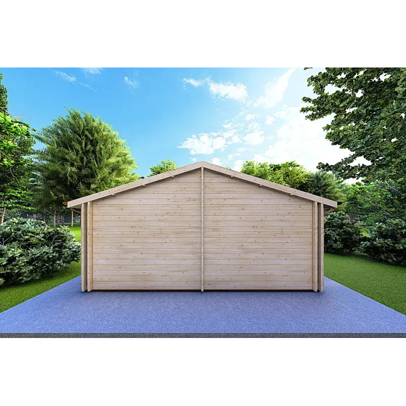 Abgelegenes Haus PERLA 6x6, 44/100/44 mm, Rückansicht