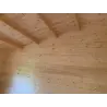 Doppelgarage aus Holz 6x6, 44mm, Innenwände – realisierte Ausführung
