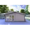Gartenbüro AUGUSTA 8x6, 44mm, rechte Seite