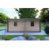 Holzhaus IRMA 6x6, 44mm, rechte Seite