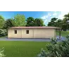 Gartenbüro ALMA 6x12, 44mm, rechte Seite