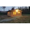 Gartenhaus LELLA 5x5 44mm, realisierte Ausführung