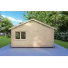 Moderne Gartenhaus VIOLA 6x5.2, 44mm, rechte Seite