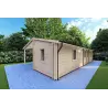 Abgelegenes Haus ALMA 6x11, 44/100/44 mm, Frontansicht rechte Seite
