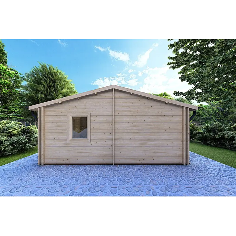 Abgelegenes Haus ALMA 6x11, 44/100/44 mm, Rückansicht