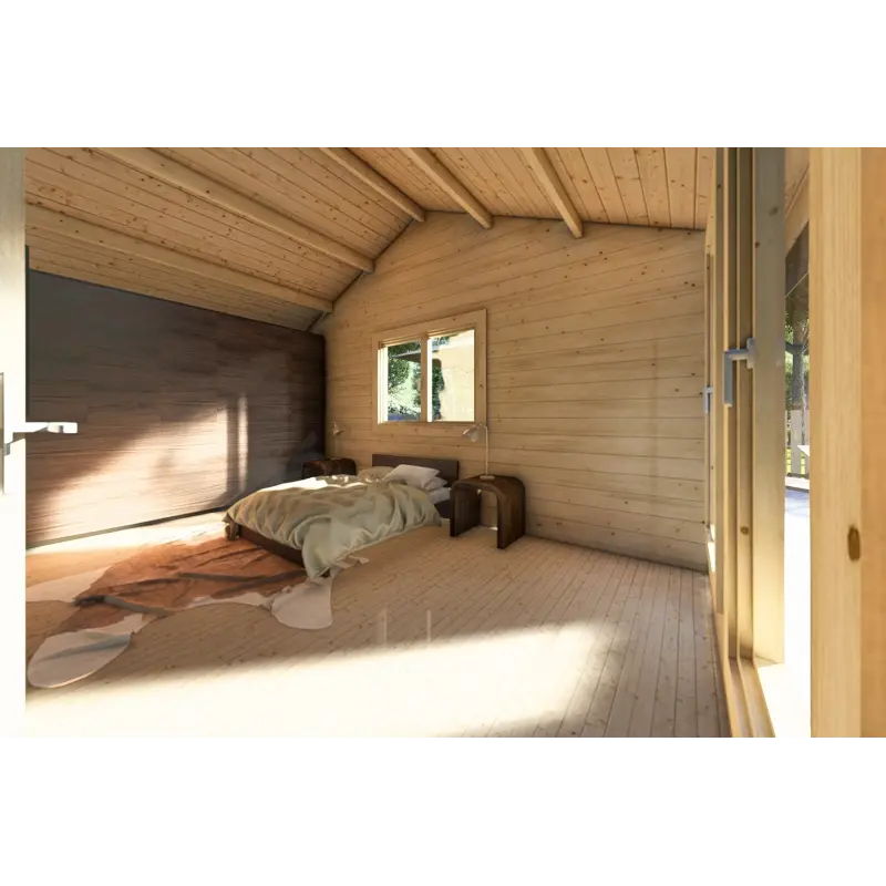 Abgelegenes Haus NOEMI 10x6, 44/100/44 mm, Hauptschlafzimmer