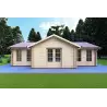 Abgelegenes Haus NOEMI 10x6, 44/100/44 mm, Frontansicht