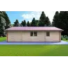Abgelegenes Haus NOEMI 10x6, 44/100/44 mm, Rückansicht