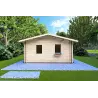 Abgelegenes Haus DALIA 5x7, 44/100/44 mm, Frontansicht