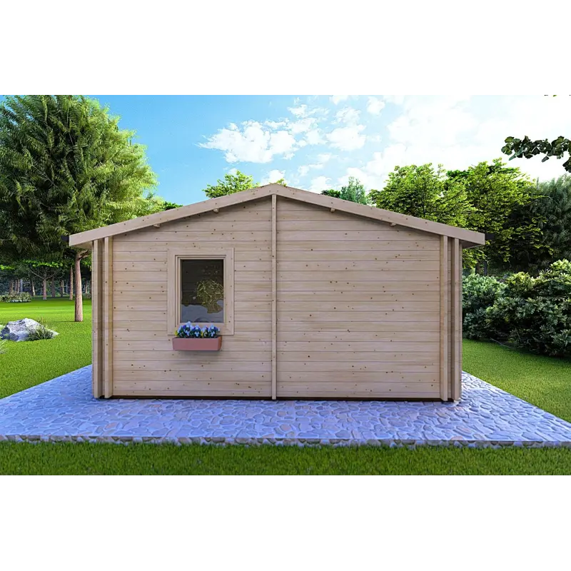 Abgelegenes Haus DALIA 5x7, 44/100/44 mm, Rückansicht