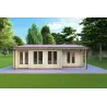 Abgelegenes Haus ADELE 8x6, 44/100/44 mm, Frontansicht