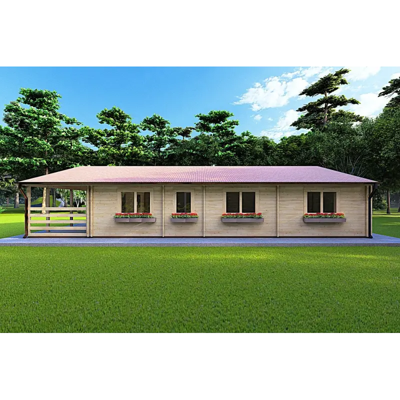 Abgelegenes Haus FIRENZE 8x12, 44/100/44 mm, rechte Seite