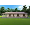 Abgelegenes Haus FIRENZE 8x12, 44/100/44 mm, rechte Seite