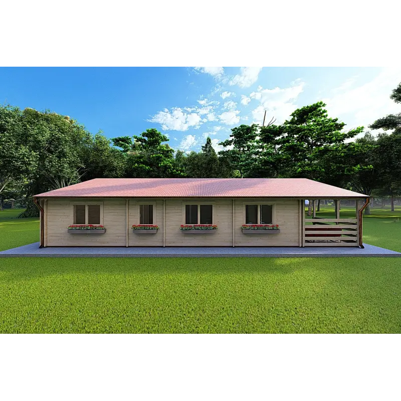Abgelegenes Haus FIRENZE 8x12, 44/100/44 mm, linke Seite