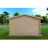 Gartenhaus Holz ANITA 5x4, 44mm, Rückansicht