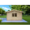 Gartenhaus Holz JESSICA 5x4, 44mm, rechte Seite