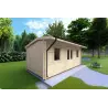 Gartenhaus Holz AZZURRA 6x3, 44mm, linke Seite