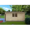 Gartenhaus Holz ANNA 4x5, 44mm, rechte Seite