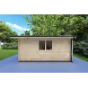 Gartenhaus LELLA 4x6, 44mm, rechte Seite