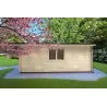 Gartenhaus Holz LELLA 5x6, 44mm, rechte Seite