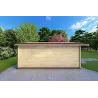 Gartenhaus Holz LELLA 5x6, 44mm, linke Seite