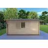 Gartenhaus Holz CHIARA 6x5, 44mm, linke Seite