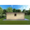 Gartenhaus Holz ARIZONA 5x6, 44mm, linke Seite