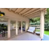 Moderne Holzhaus CLOTILDE 5.5x10, 44mm, Veranda