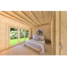 Moderne Holzhaus CLOTILDE 5.5x10, 44mm, Hauptschlafzimmer
