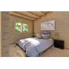Blockbohlenhaus IRENE 8.6x4.9, 60mm, Hauptschlafzimmer
