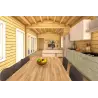 Fertighaus Holzhaus in Hufeisenform AMBRA 96 m², 100mm, Innenansicht Küche
