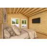 Fertighaus Holzhaus in Hufeisenform AMBRA 96 m², 100mm, Hauptschlafzimmer
