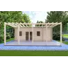 Abgelegenes Haus mit 3 Zimmern ISOBEL 50 m², 44/100/44 mm, Frontansicht