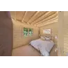 Abgelegenes Haus mit 3 Zimmern ISOBEL 50 m², 44/100/44 mm, Hauptschlafzimmer