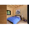 Abgelegenes Haus LUCIA 60 m², 60/100/30/40 mm, Hauptschlafzimmer