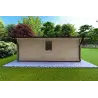Gartenhaus Holz MATILDE 6x4, 44mm, linke Seite