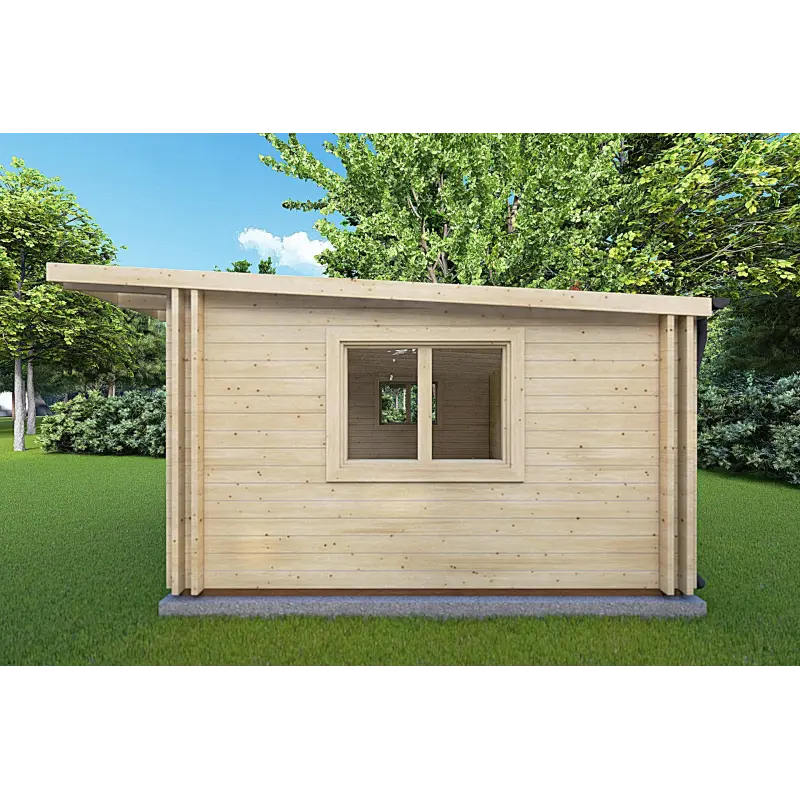 Abgelegenes Haus mit einem Raum ELENA 25 m² 44/100/44 mm, rechte Seite