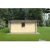 Gartenhaus Holz CHIARA 6x3, 44mm, linke Seite