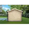 Gartenpavillon aus Holz STELLA 4x3, 68mm, rechte Seite