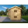 Abgelegenes Haus GILDA 98 m², 44/100/44 mm, rechte Seite