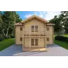 Abgelegenes Haus GILDA 98 m², 44/100/44 mm, Frontansicht
