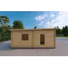 Garage Holzdach 6x3.5, 44mm, linke Seite