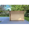 Gartenhaus Holz ALLEGRA 5x3, 44mm, rechte Seite