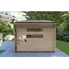 Gartenhaus VIVIENNE 5x3.5, 44mm, rechte Seite