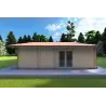 Moderne Holzhaus NATALIA 95 m², 68mm, rechte Seite