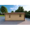 Garage Holzdach 3x6, 40mm, rechte Seite