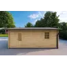Garage Holzdach 5x4, 40mm, rechte Seite