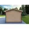 Gartenhaus Holz ALEXIA 4.5x3, 40mm, rechte Seite